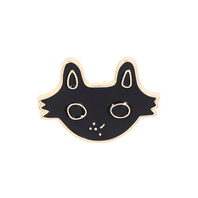 Personalized Couple Love Stitching Pin Creative Heart shaped Cat B - Shop at LoveMi