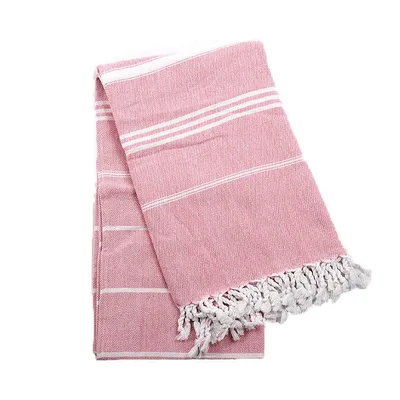 Striped Cotton Turkish Bath Towel Camping Beach Fitness Blanket - Shop at LoveMi