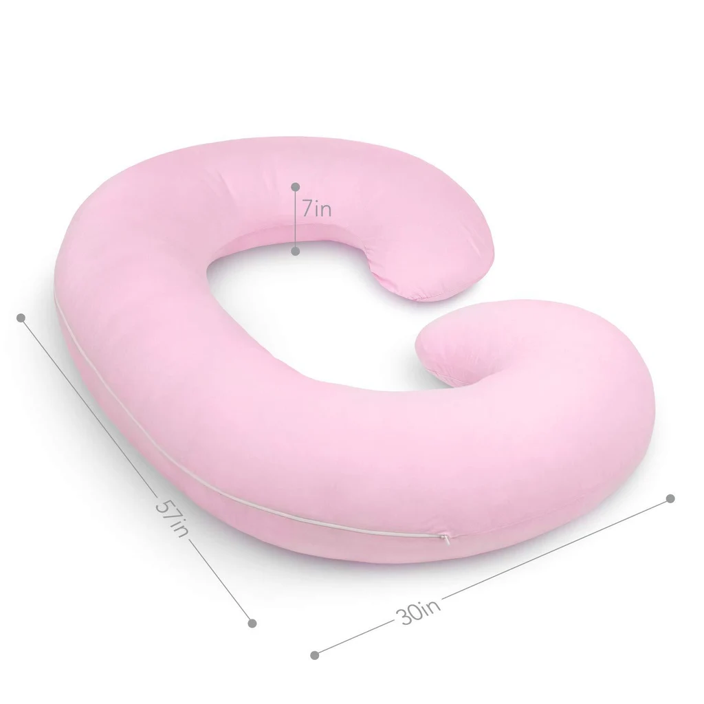Helps Support Your Hips, Knees, Neck And Head To Relieve Back Pain During Pregnancy - Pink