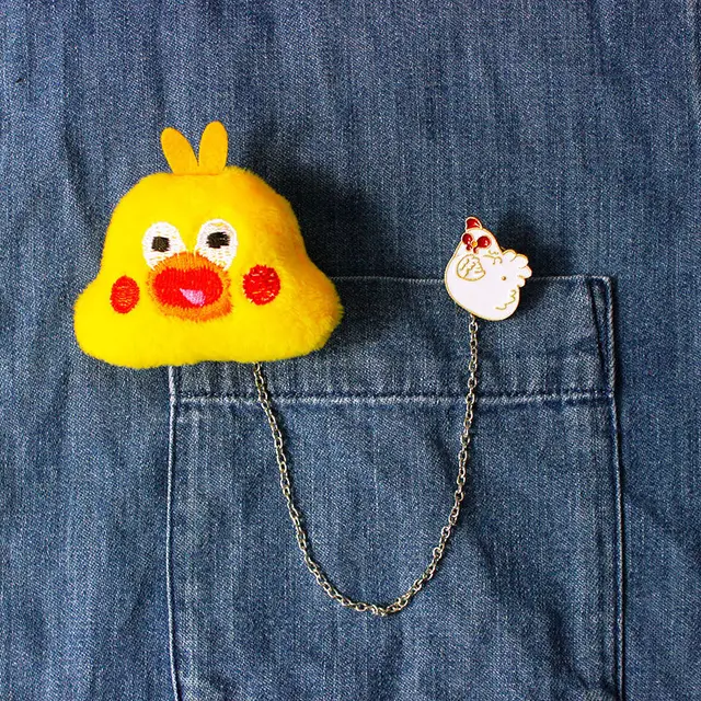 Cute Cartoon Panda Bear Plush Brooch 3Style - Shop at LoveMi