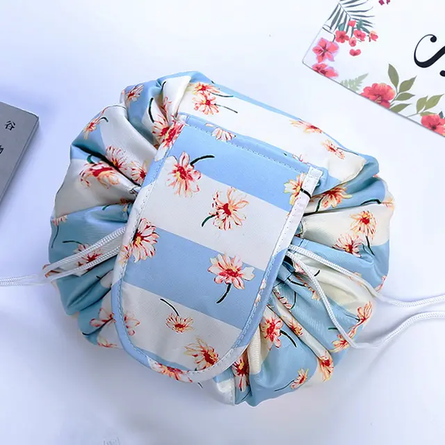 Cosmetic Bag Korean Small Oxford Cloth Daisy - Shop at LoveMi