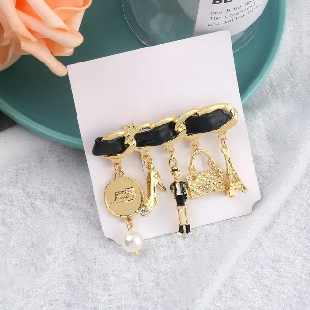 New Style Anti Glare Cartoon Fashion Brooch 1Style - Shop at LoveMi
