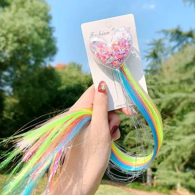 Children'S Color Braided Hair Wig Headdress Style E - Shop at LoveMi