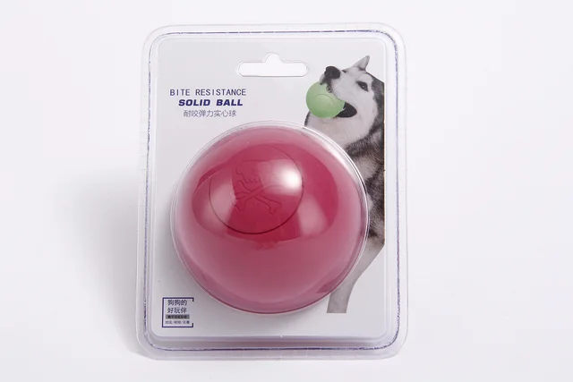 Rubber Pet Solid Bouncy Ball Dog Toy - Shop at LoveMi