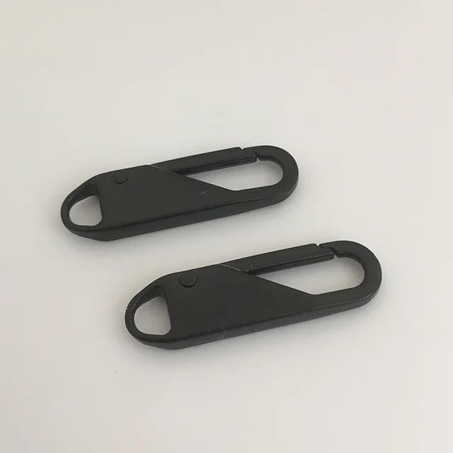 Manufacturers Bags Zipper Head Zipper Pieces Men'S And Women'S Leather Bag Zipper Accessories Zipper Pieces Detachable Pure Black - Shop at LoveMi