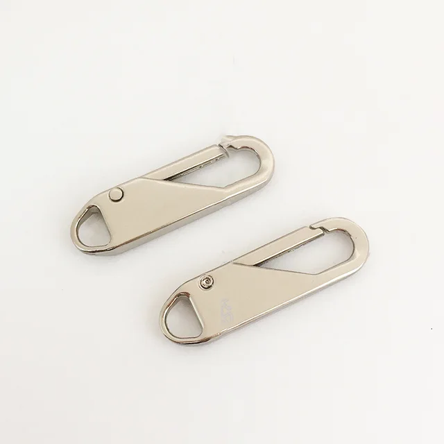 Manufacturers Bags Zipper Head Zipper Pieces Men'S And Women'S Leather Bag Zipper Accessories Zipper Pieces Detachable Silver Complexion - Shop at LoveMi