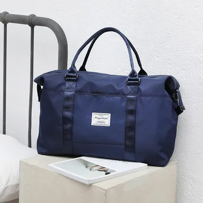 Portable Dry And Wet Separation Fitness Sports Bag Blue - Shop at LoveMi