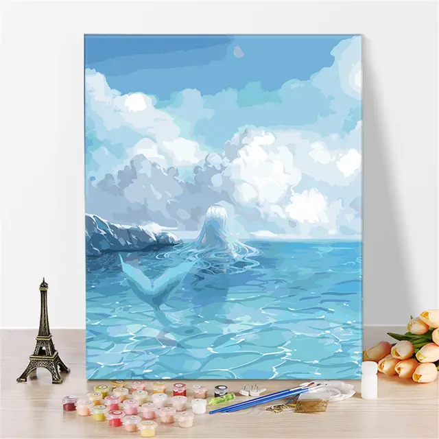 Digital Oil Painting Landscape Painting Flowers Shopify 14Style - Shop at LoveMi