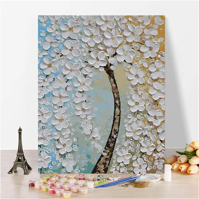 Digital Oil Painting Landscape Painting Flowers Shopify 2Style - Shop at LoveMi