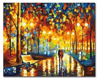 Digital Oil Painting Landscape Painting Flowers Shopify No Inner Frame - Shop at LoveMi