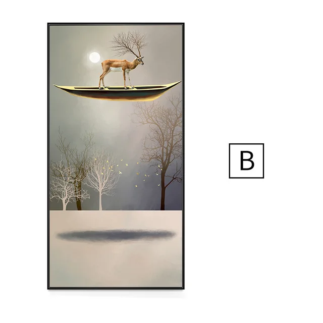 Home Modern Minimalist Living Room Paintings B - Shop at LoveMi