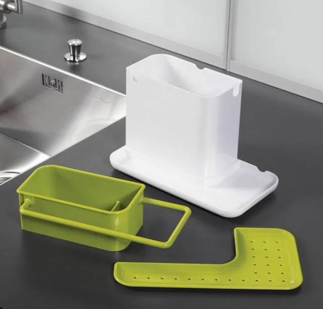 Towel Rack, Rag Rack, Sponge Cleaning Ball Storage Rack, Plastic Drain Rack, Kitchen Household Countertop Rack Gray - Shop at LoveMi