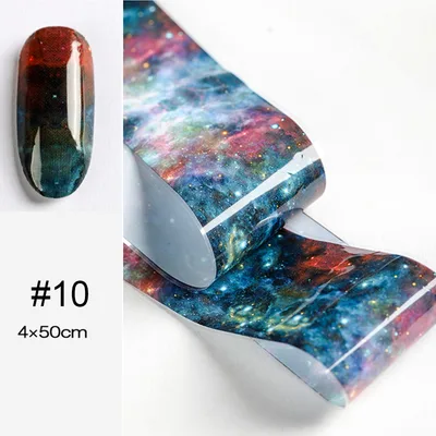 Popular Nail Applique Retro Night Starry Sky Starry Paper 10Style - Shop at LoveMi