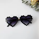 Fashion Cute Heart-shaped Children's Glasses - Black
