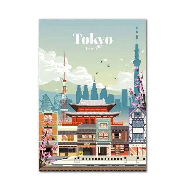 London Wall Art Canvas New York, Paris, Spain, City, Painting, Nordic Posters And , Home Decoration Wall Pictures 12Style - Shop at LoveMi