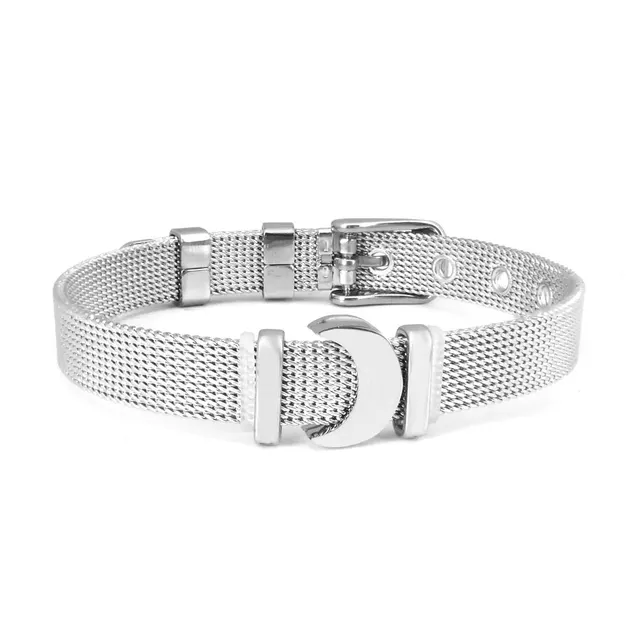 Mesh Stainless Steel Bracelet Bracelet Jewelry Silver - Shop at LoveMi
