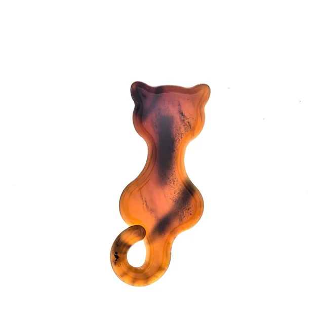 Korean Fashion Simple Acrylic Cat Brooch G - Shop at LoveMi