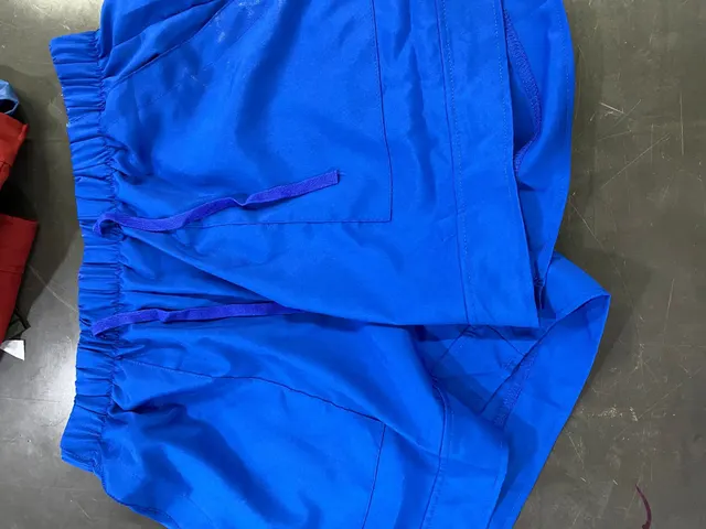 Summer New European Version Of High Waisted Wide Loose Wide Leg Pants Royal Blue - Shop at LoveMi