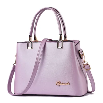 Leather Handbag Female Luxury Pu Female Bags Pink - Shop at LoveMi