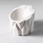 Cylindrical Glacier White
