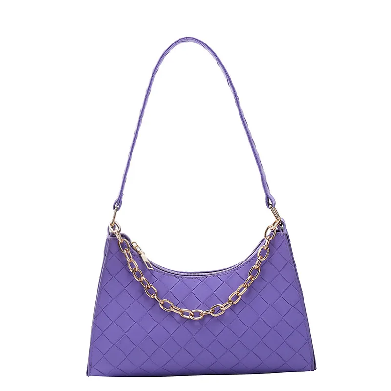 All Match Shoulder Messenger Bag Portable Small Square Bag Purple - Shop at LoveMi