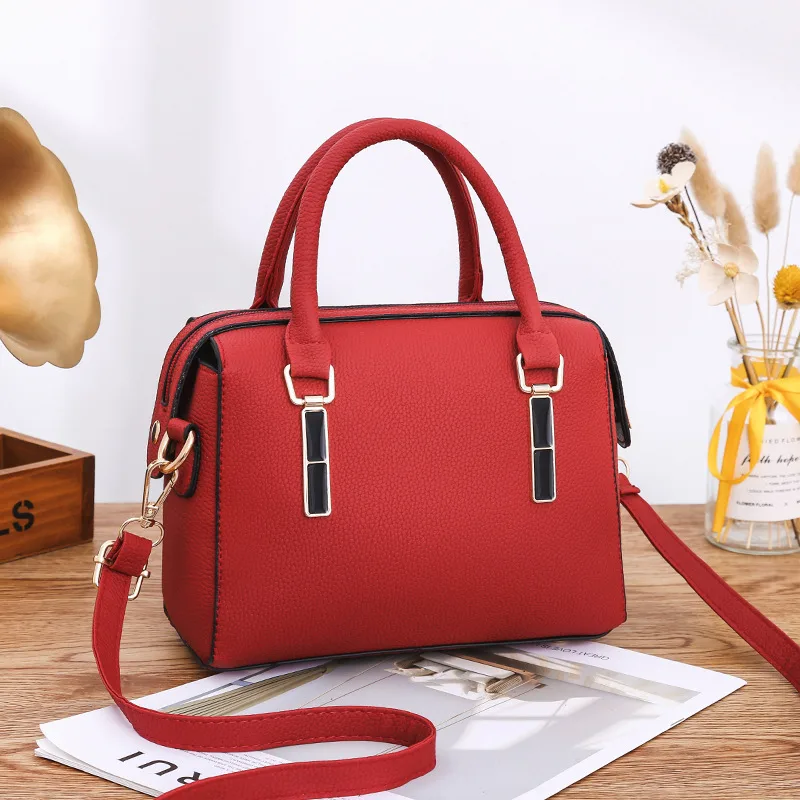 Fashion Women'S Bag Messenger Shoulder Handbag Red - Shop at LoveMi