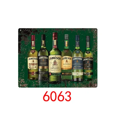 Retro Tin Painting Bar Home Ktv Wall Hanging 6063Style - Shop at LoveMi