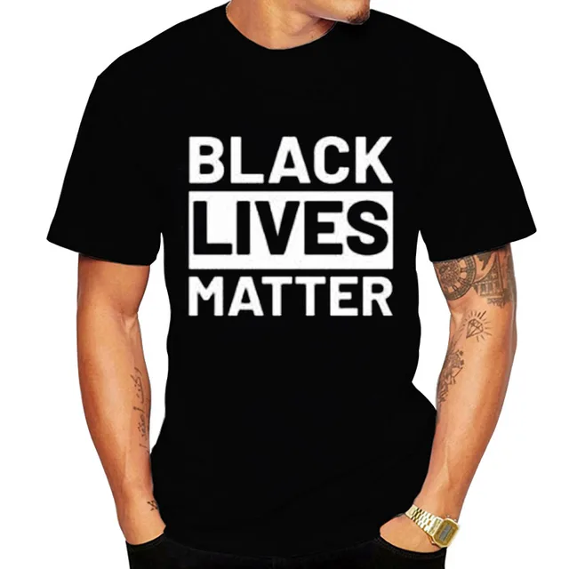 I Can'T Breathe Black Lives Matter Black Cotton Men'S T Short Sleeve Black - Shop at LoveMi