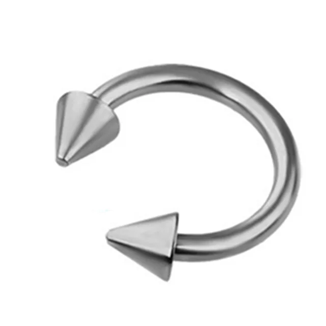 Stainless Steel Nose Ring Electroplated Nose Nail Set Silver - Shop at LoveMi