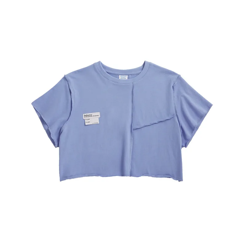 New Trendy Brand Sweet Cool Loose Short Blue - Shop at LoveMi