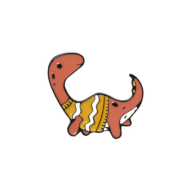 High Grade Alloy Drip Oil Small Dinosaur Pin Accessories Denim 1Style - Shop at LoveMi