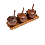 3Seasoning Jars With Spoon