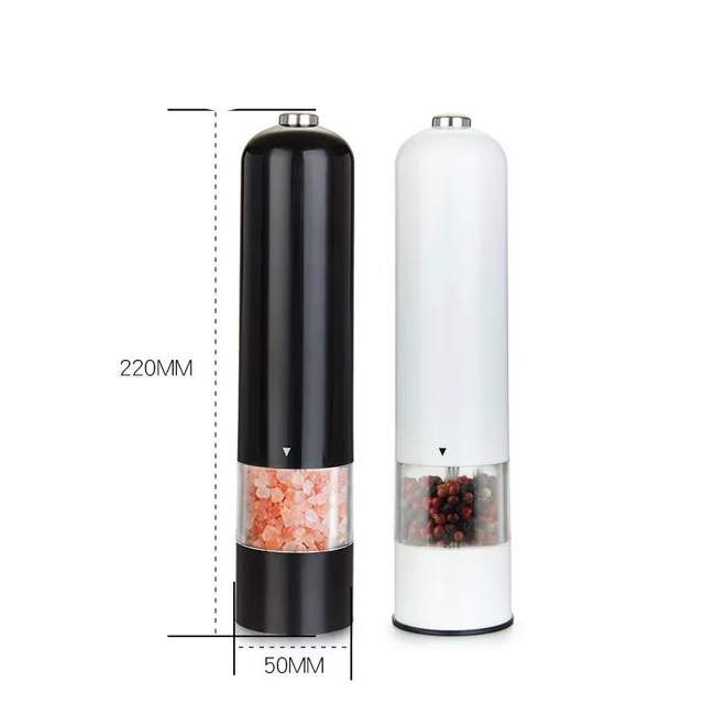 German Myle Mai Ruisi Electric Black Pepper Grinder Sea Salt Automatic Grinding Bottle Home Kitchen Seasoning - Shop at LoveMi