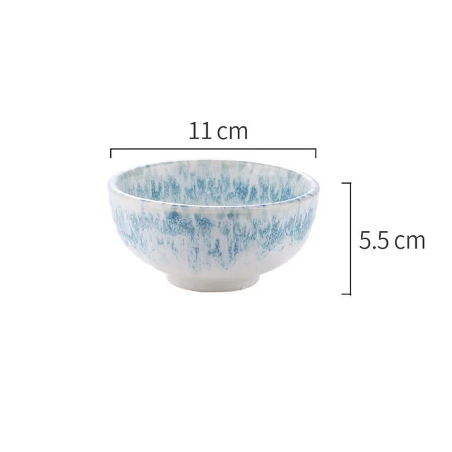 Featured ceramic bowl rice bowl household drum shaped soup bowl A11A - Shop at LoveMi