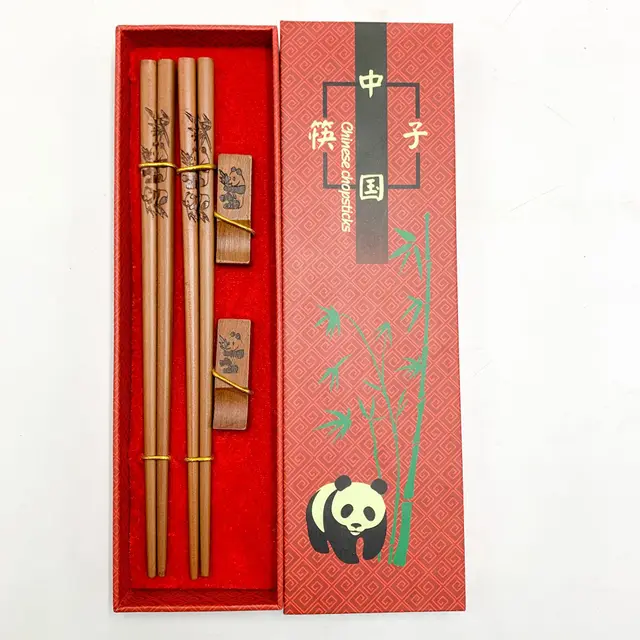 Panda Gift Chopsticks Branded Chopsticks Gift Box 2 Pairs Of Gift Chopsticks A6A - Shop at LoveMi