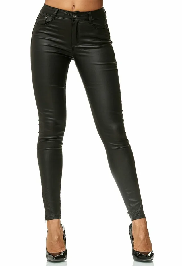 Faux Leather Pants For Women Black - Shop at LoveMi
