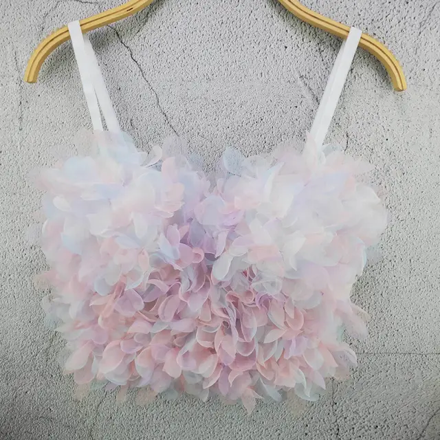 Short Underwire Herringbone Top Pink - Shop at LoveMi