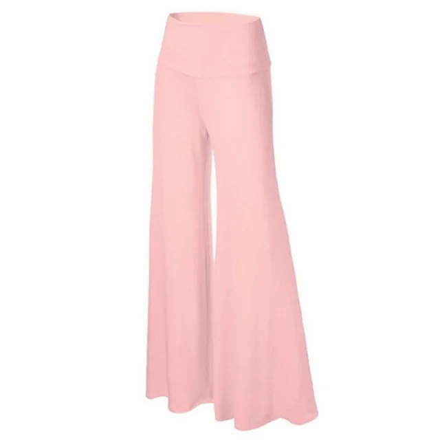 Trade Yoga Leisure Sports Dance Wide Leg Pants Pink - Shop at LoveMi