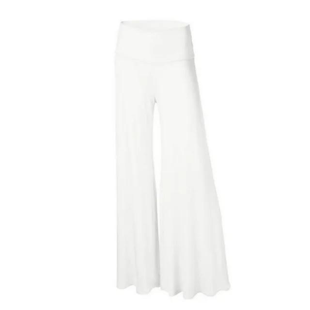 Trade Yoga Leisure Sports Dance Wide Leg Pants White - Shop at LoveMi