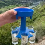 2Pcs Blue Plus 6Cups