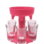 2Pcs Pink Plus 6Cups