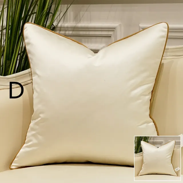Cushion Queen Light Luxury Throw Pillow Model Room Living Room Sofa Cushion Bedside Bay Window Modern Pillow Case Backrest Waist Pillow - Shop at LoveMi