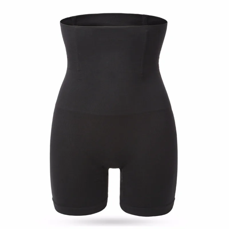 Seamless High Waisted Abdomen And Hip Trousers Black 3Pcs - Shop at LoveMi