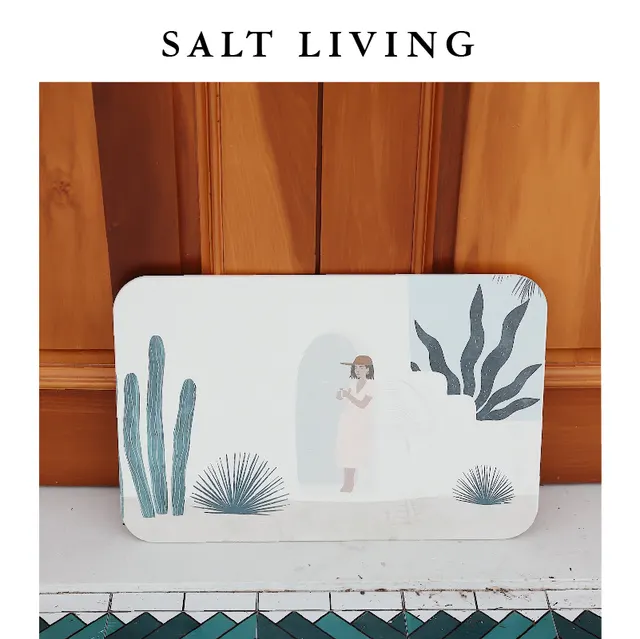 SaltLiving Home Natural Diatomaceous Earth Quick drying White - Shop at LoveMi