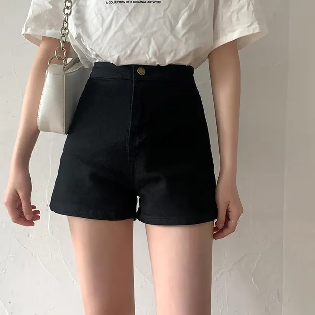 Thin Net Red Envelope Hip Stretch Jeans Black - Shop at LoveMi