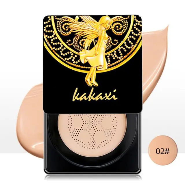 Small Mushroom Head Cushion BB Cream Concealer Isolation Liquid Foundation Natural Color - Shop at LoveMi