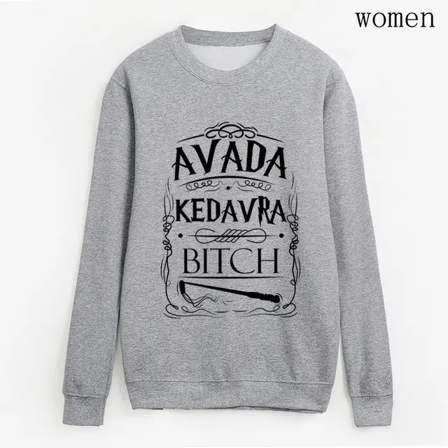 Letter Pattern Printing Round Neck Sweater Autumn And Winter Grey - Shop at LoveMi