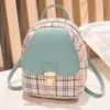 Ladies Casual Bag Simple Travel Strap Small School Bag - Blue