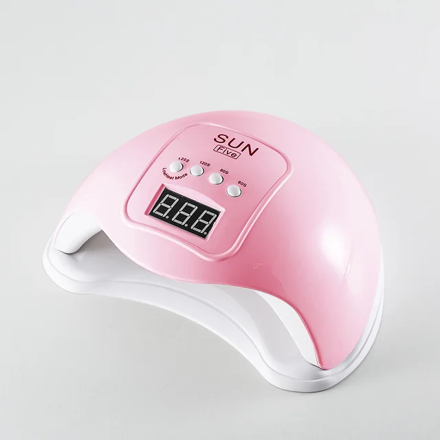 48W Smart Sensor Nail Phototherapy Machine Pink - Shop at LoveMi