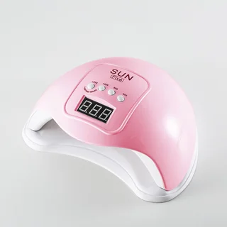 48W Smart Sensor Nail Phototherapy Machine - Pink